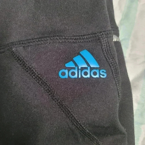 Adidas Black Capri Leggings - Picture 4 of 7